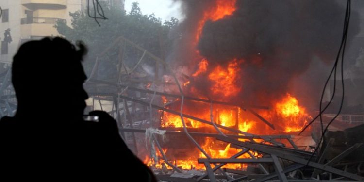 Israeli airstrike rocks southern Beirut after military issues evacuation warning