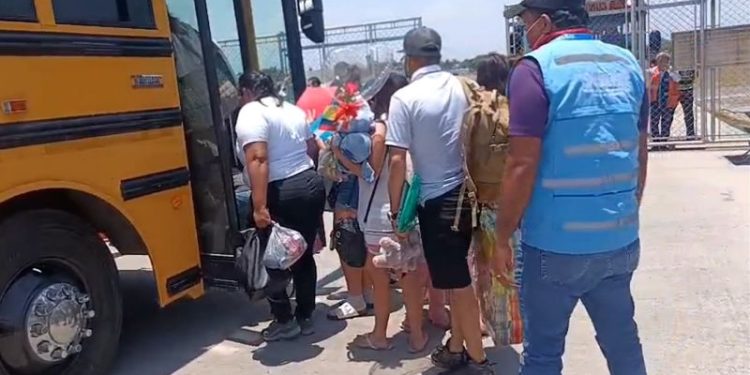 First ‘self-deportation’ flight from US lands in Honduras – with US citizen children aboard